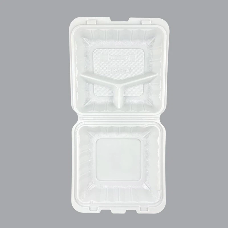 MFPP Hinged Plastic Take Out Containers For Restaurant