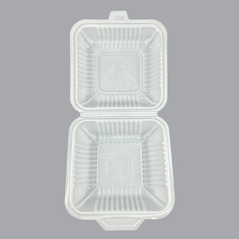 MFPP Hinged Plastic Take Out Containers For Restaurant